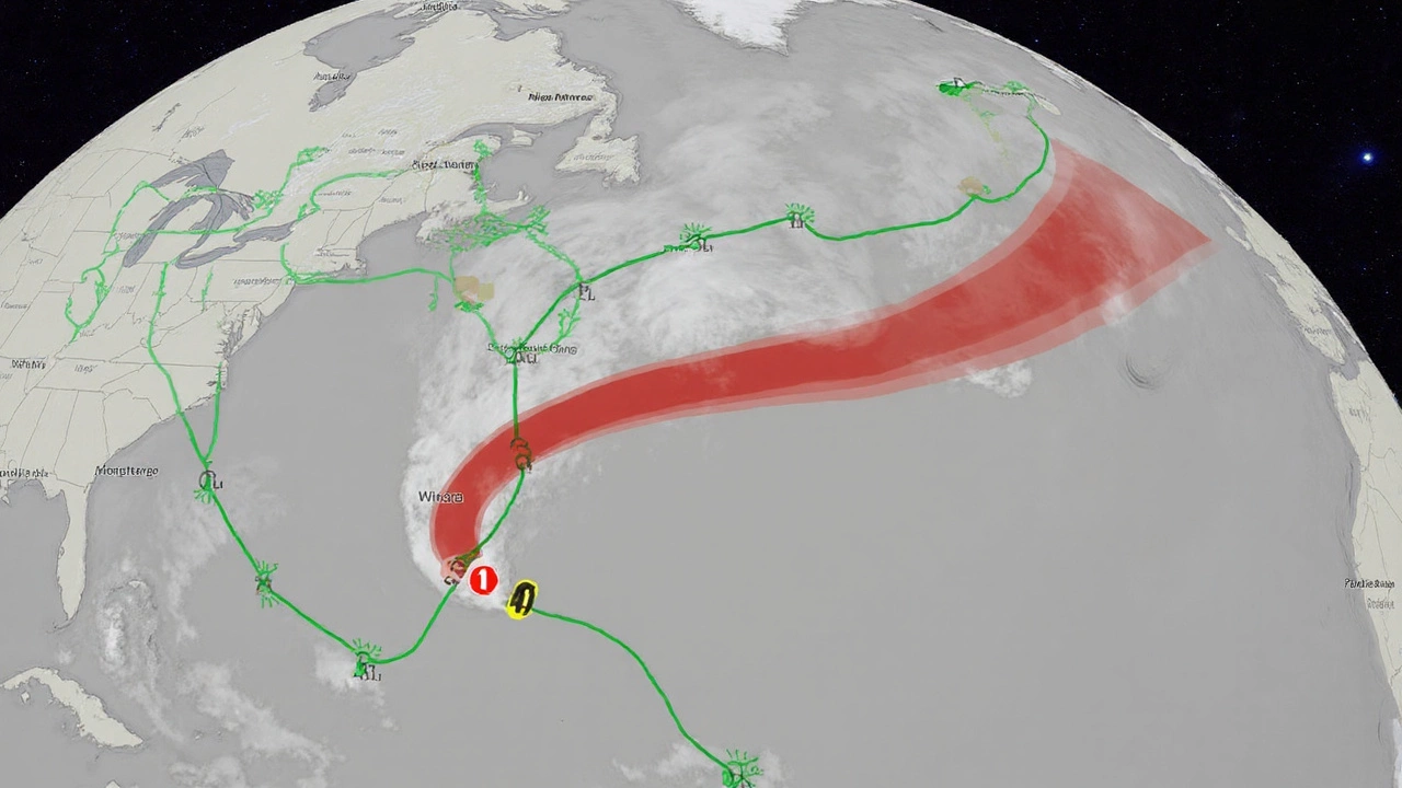 Hurricane Gabrielle Set to Reach Category 4 Tonight